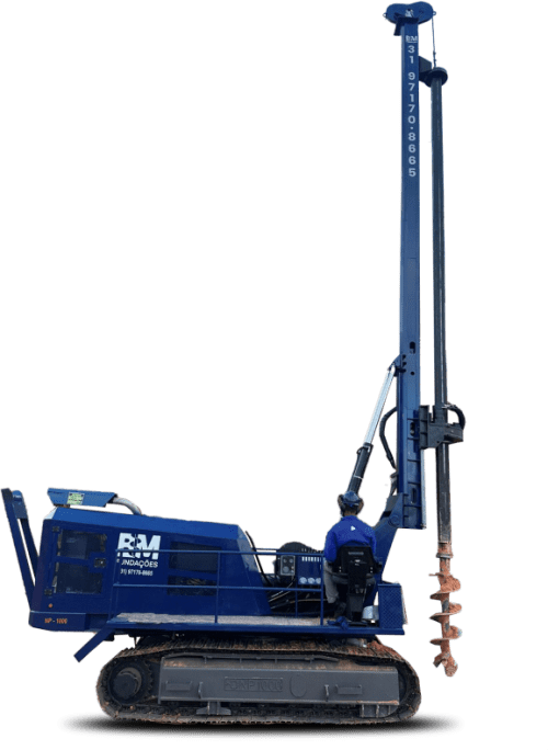 Equipamento de Trado Mecanizado Compacto